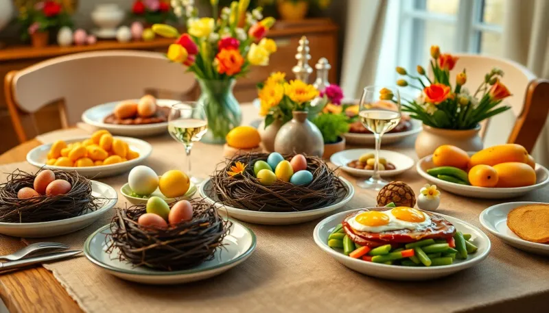 Brunch de Pâques : 10 recettes simples et savoureuses pour un buffet festif réussi